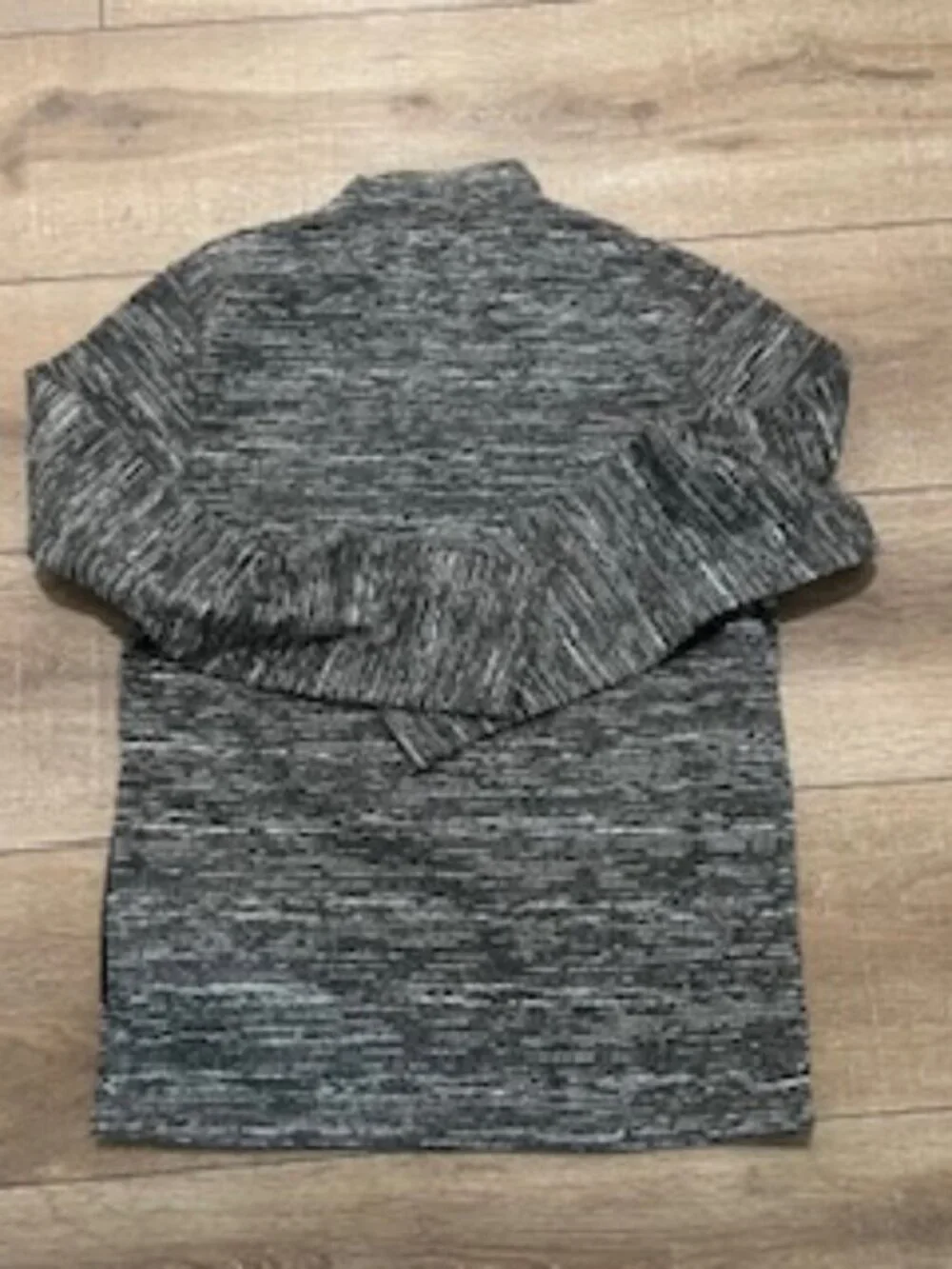 NEW Chicago White Sox 1/4 Zip Sweater &‎ Hat Men’s Medium Gray adjustable cap